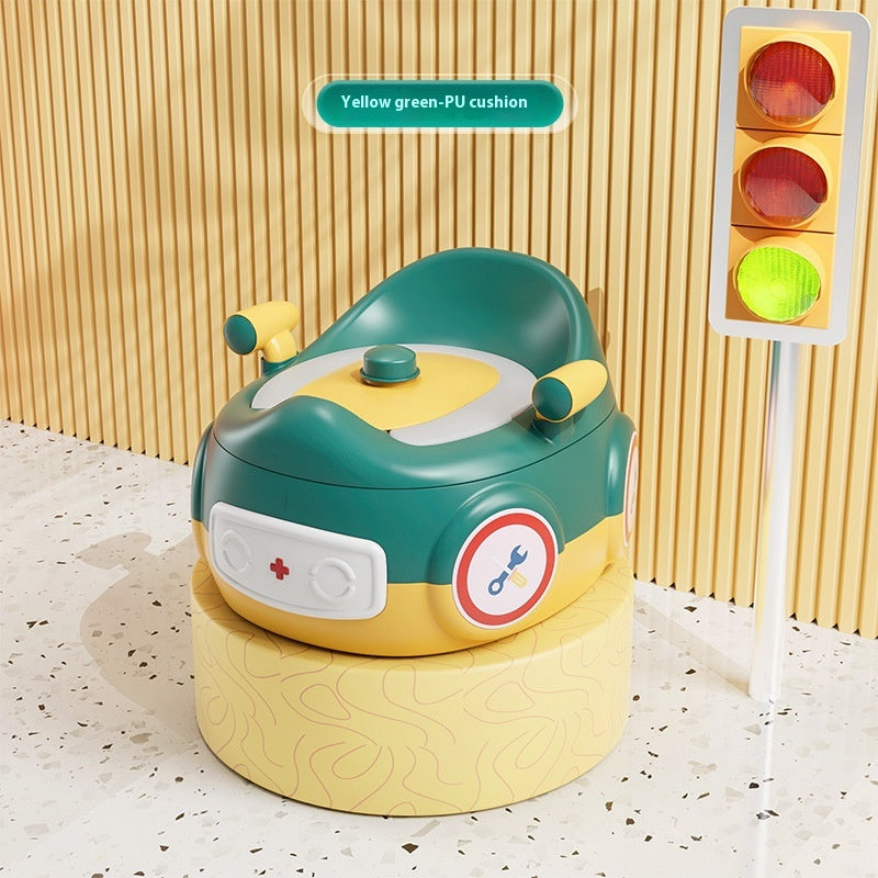Voiture pour enfants Toilettes multifonctionnelles Formation Toilette Maison Urinale