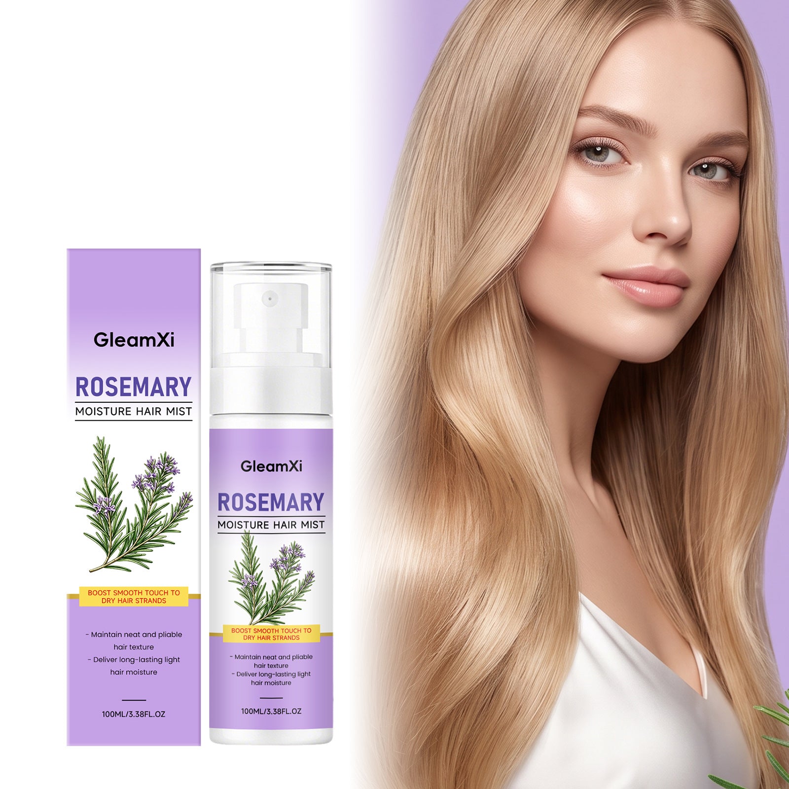 Spray soin des cheveux rosemary