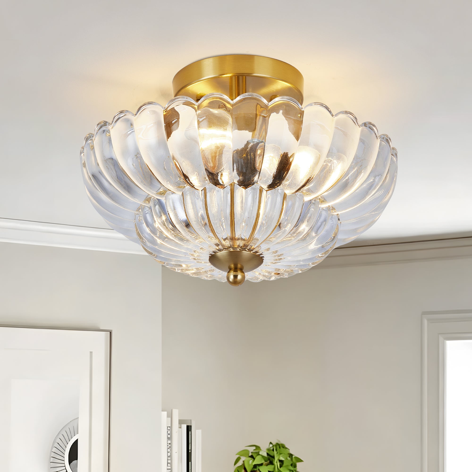 11.8 pouces Semi Flush Mount Plafond lumière