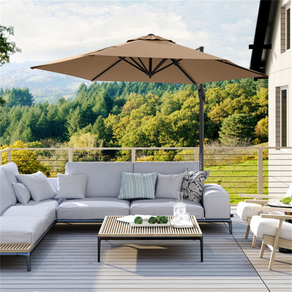 9x8.2FT Cantilever Patio Umbrella