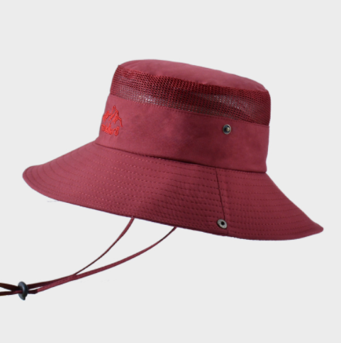 Solid Color Big Brim Sun Hat Protection de l'alpinisme extérieur
