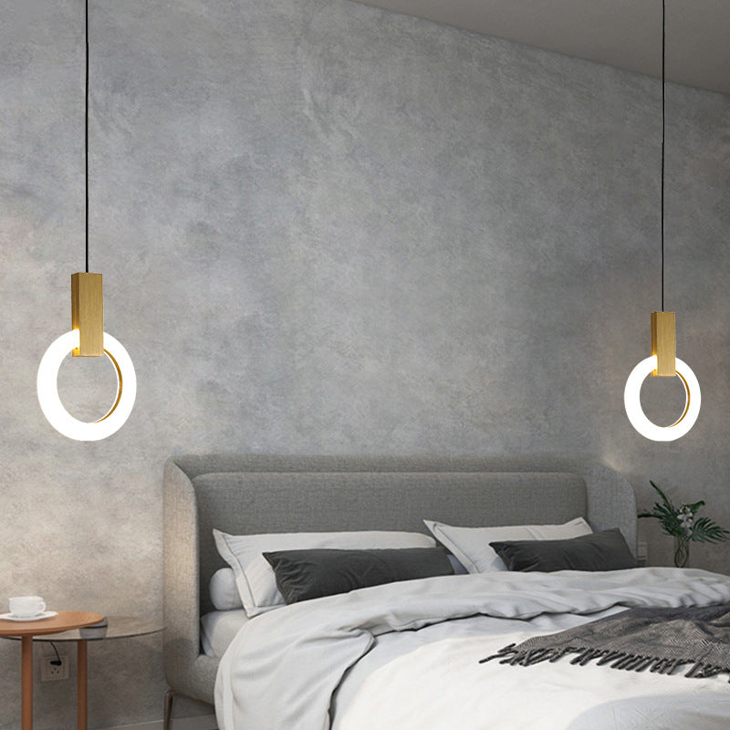 Lumière personnalisée de pendentif à tête unique pour la chambre principale