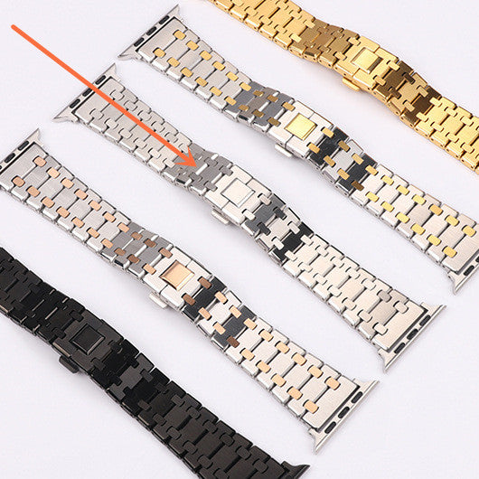 Bracelet de luxe en acier inoxydable