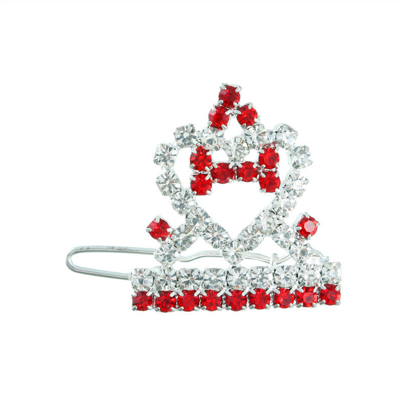 Chiens de la Couronne et chats épingle à cheveux Ornament Pet
