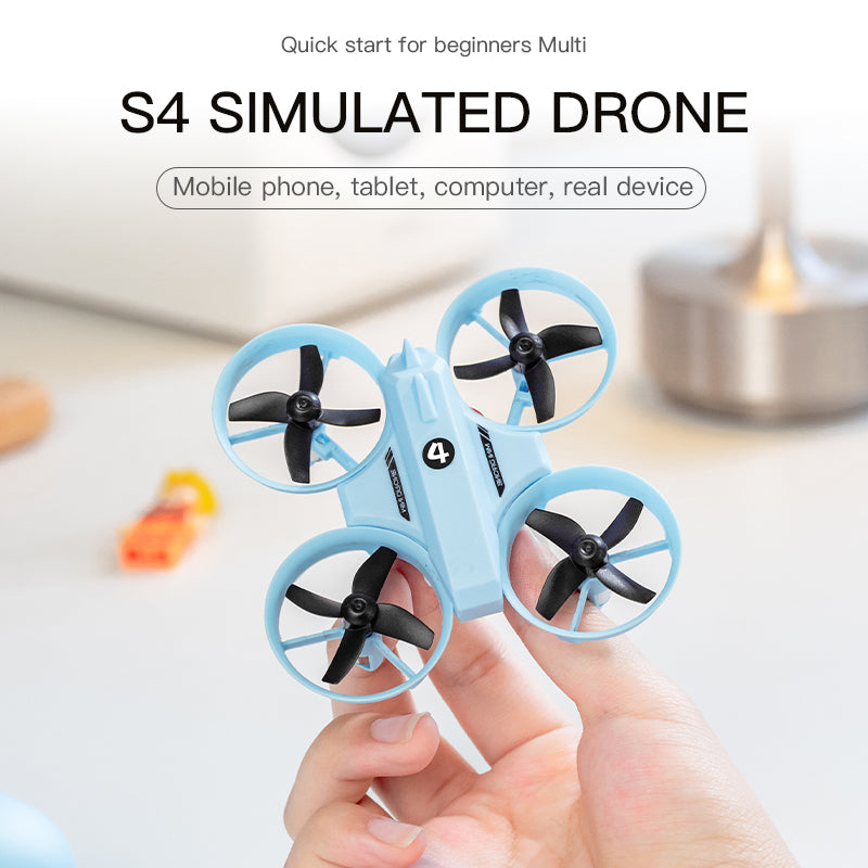 S4 Blue Simulator Dual Electric Drone