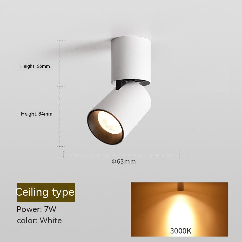 Led Plafond lampe punch libre angle réglable Spotlight