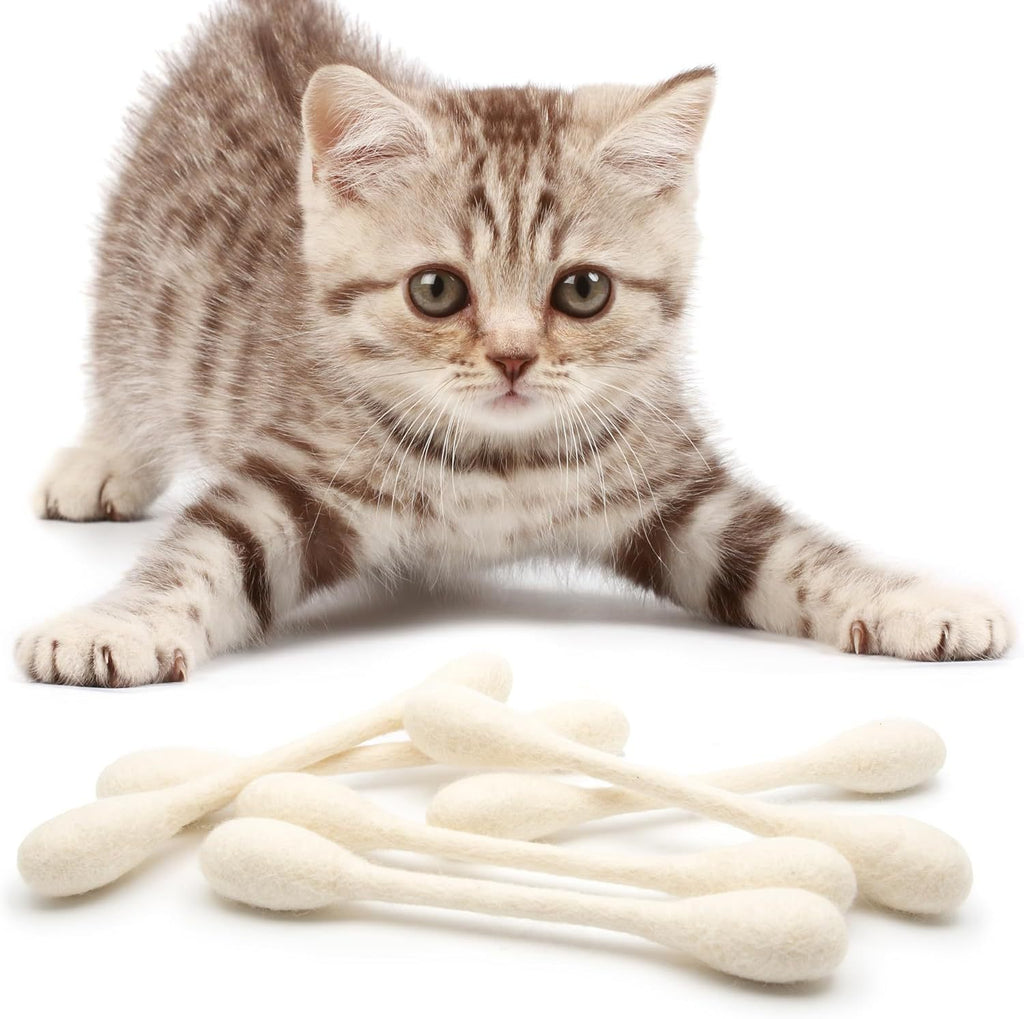 Jouet de chat Large coton Swab Cat Teaser Wand