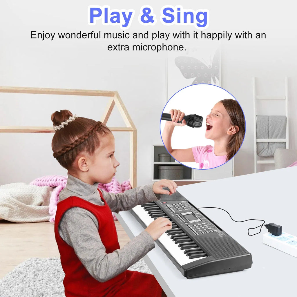 Jouet de piano multifonctionnel à 61 clés