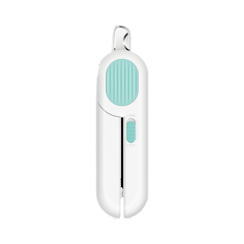 Ciseaux d'ongle de chat d'économie de travail LED Pet