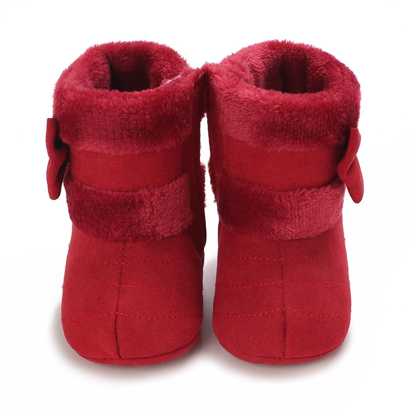Bébé fille Année Chaussures Soft Sole Chaussures Hiver