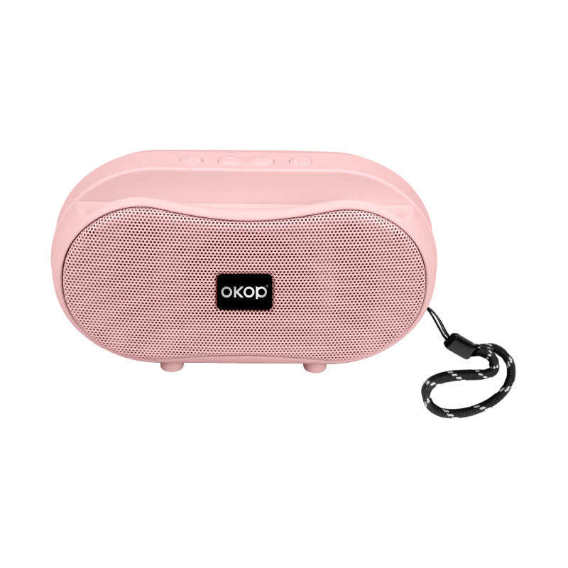 KP-595 Haut-parleur Bluetooth portable Mini haut-parleur avec support d'accueil subwoofer longue durée de vie de la batterie