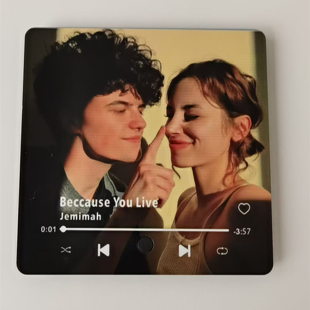 Magnet de réfrigérateur musical personnalisé avec cadeau Bluetooth