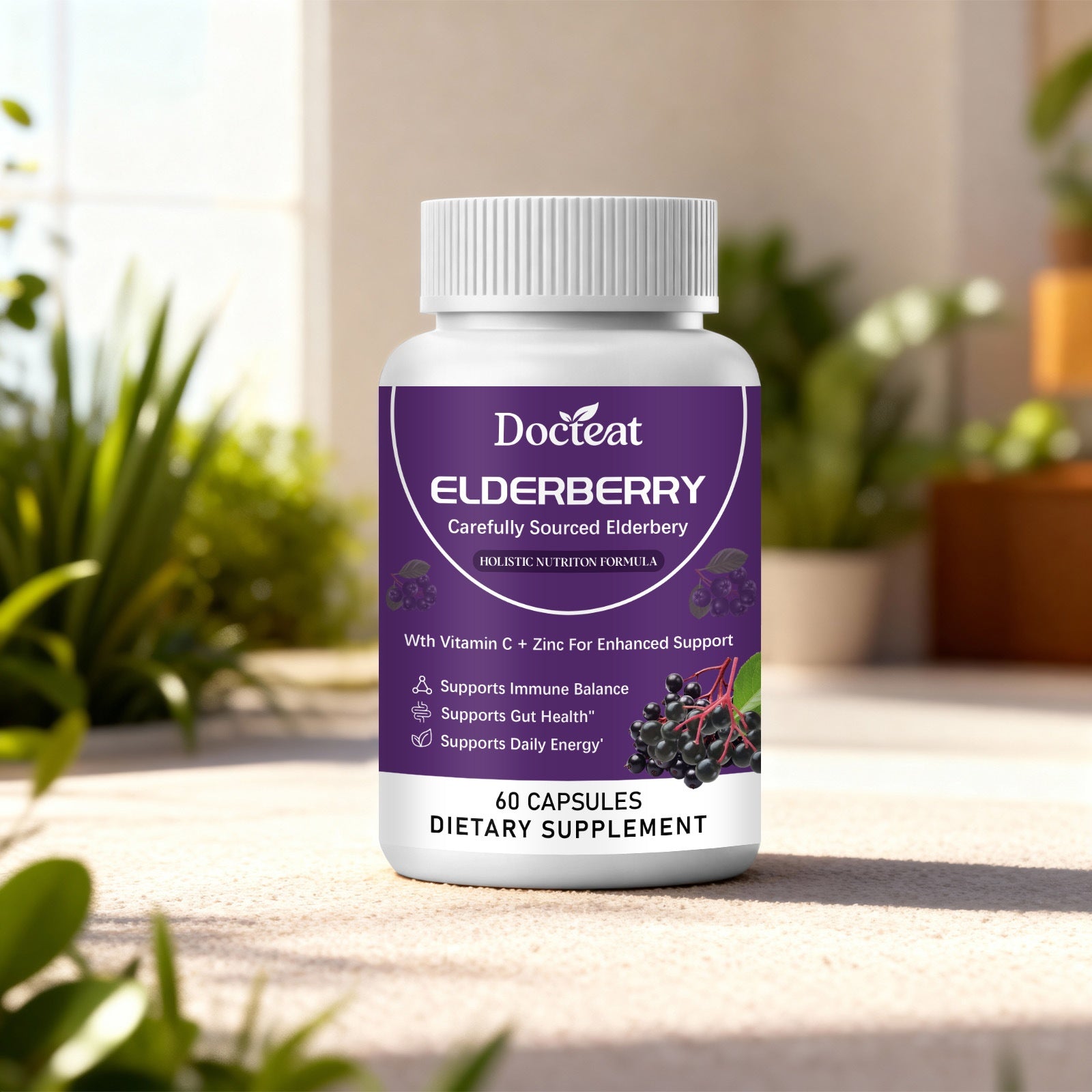 Daily Stable Balance Soin Capsules de complément alimentaire supportant le corps