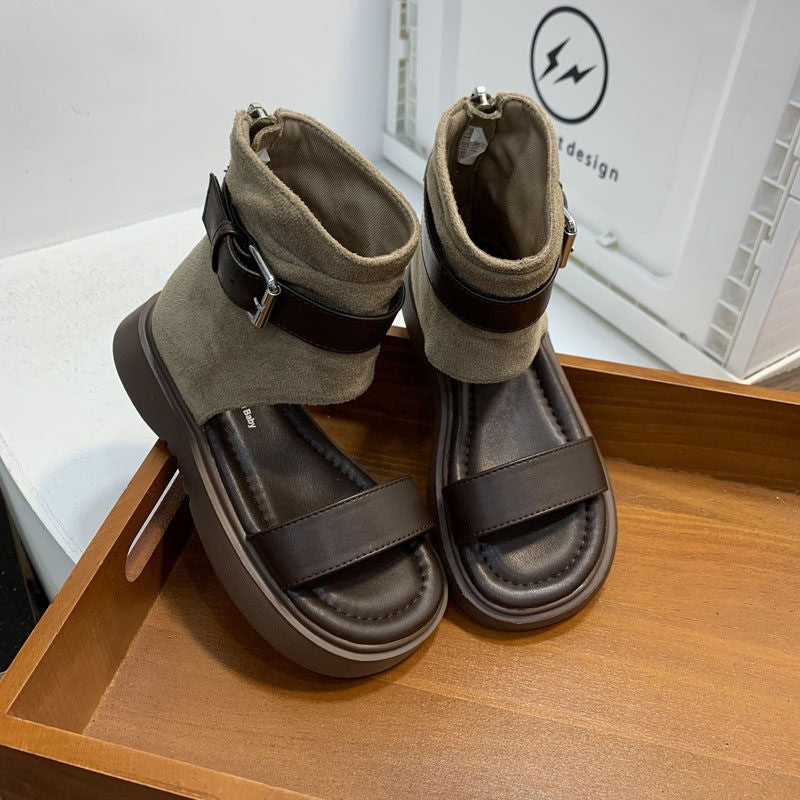 Été Européen Style filles Sandales romaines