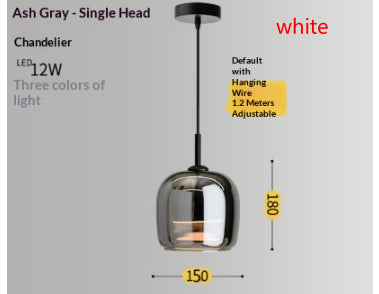 Moderne Minimalist Créatif haut de gamme Sens de chambre de luxe Pendentif lumière