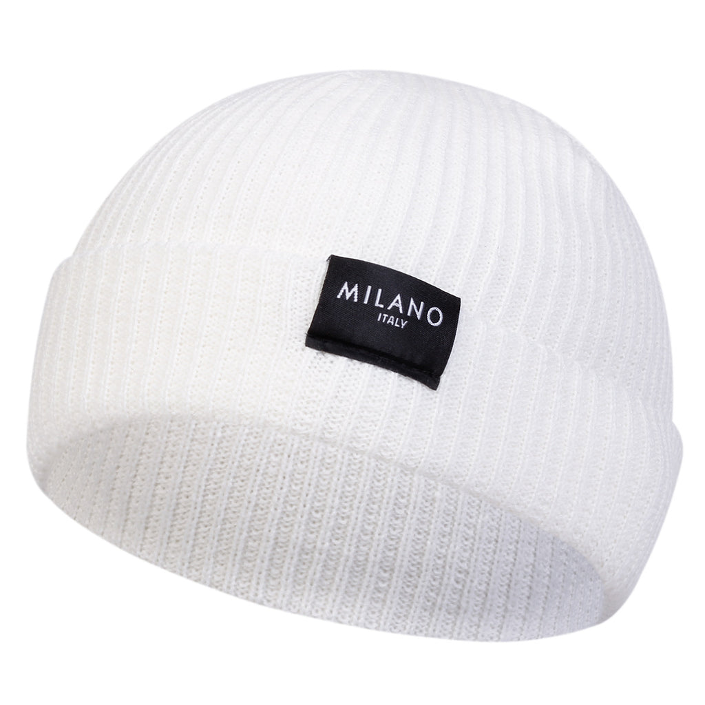Bonnet en tricot de marque tendance pour les grandes têtes