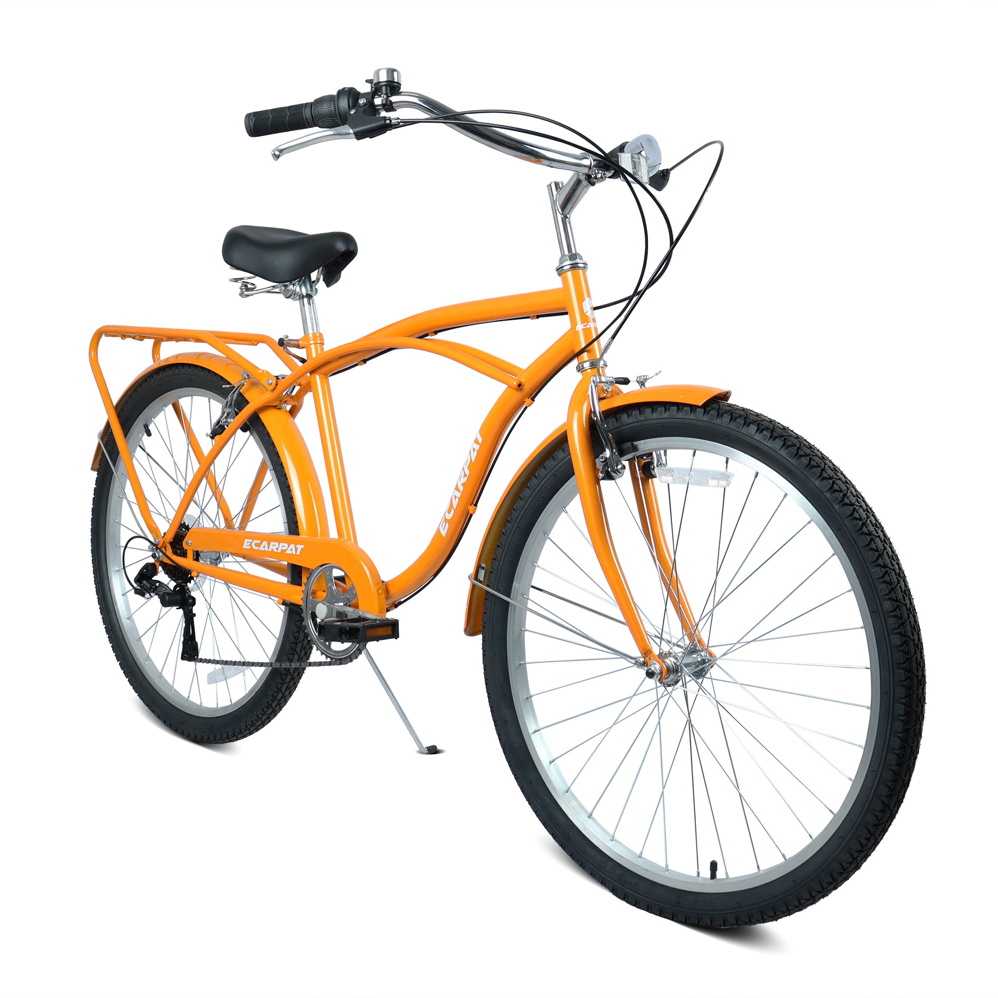 A26265B Vélo de croisière de plage de 26 pouces à 7 vitesses pour hommes et femmes