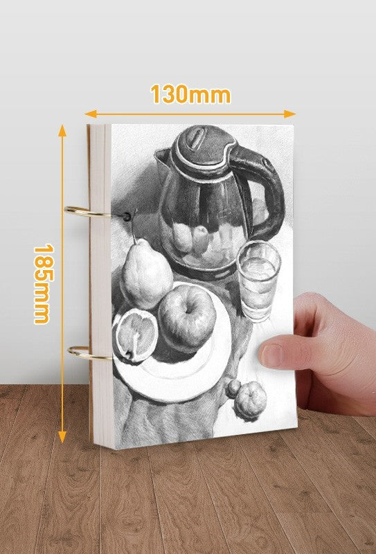 Livre de croquis 8K peint à la main Livre de dessin spécial