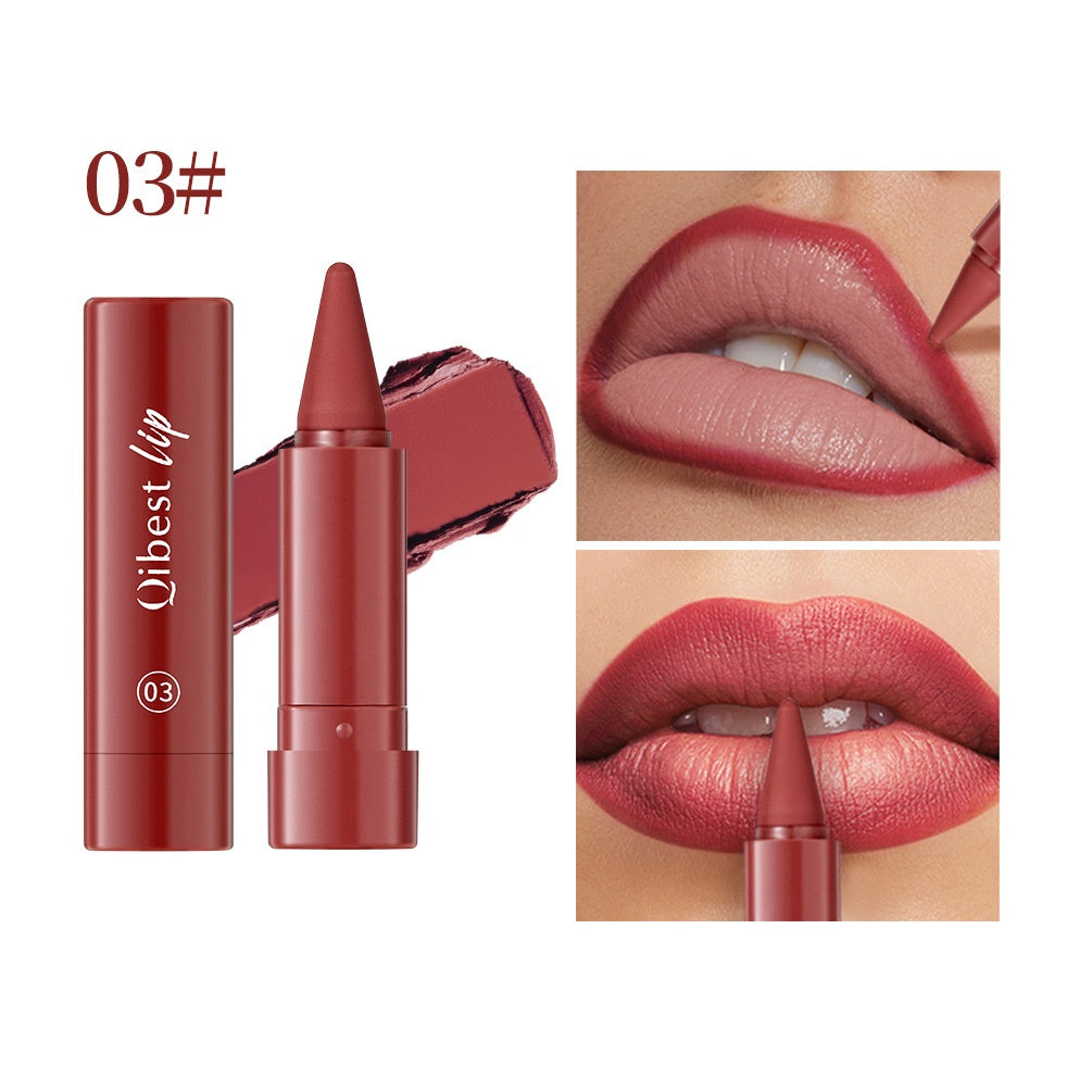 Long Lasting Matt Twist Up rouge à lèvres avec une finition naturelle et la formule résistant à l'eau