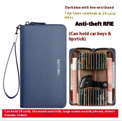 Porte-cartes Guangzhou Banyanu en cuir femme