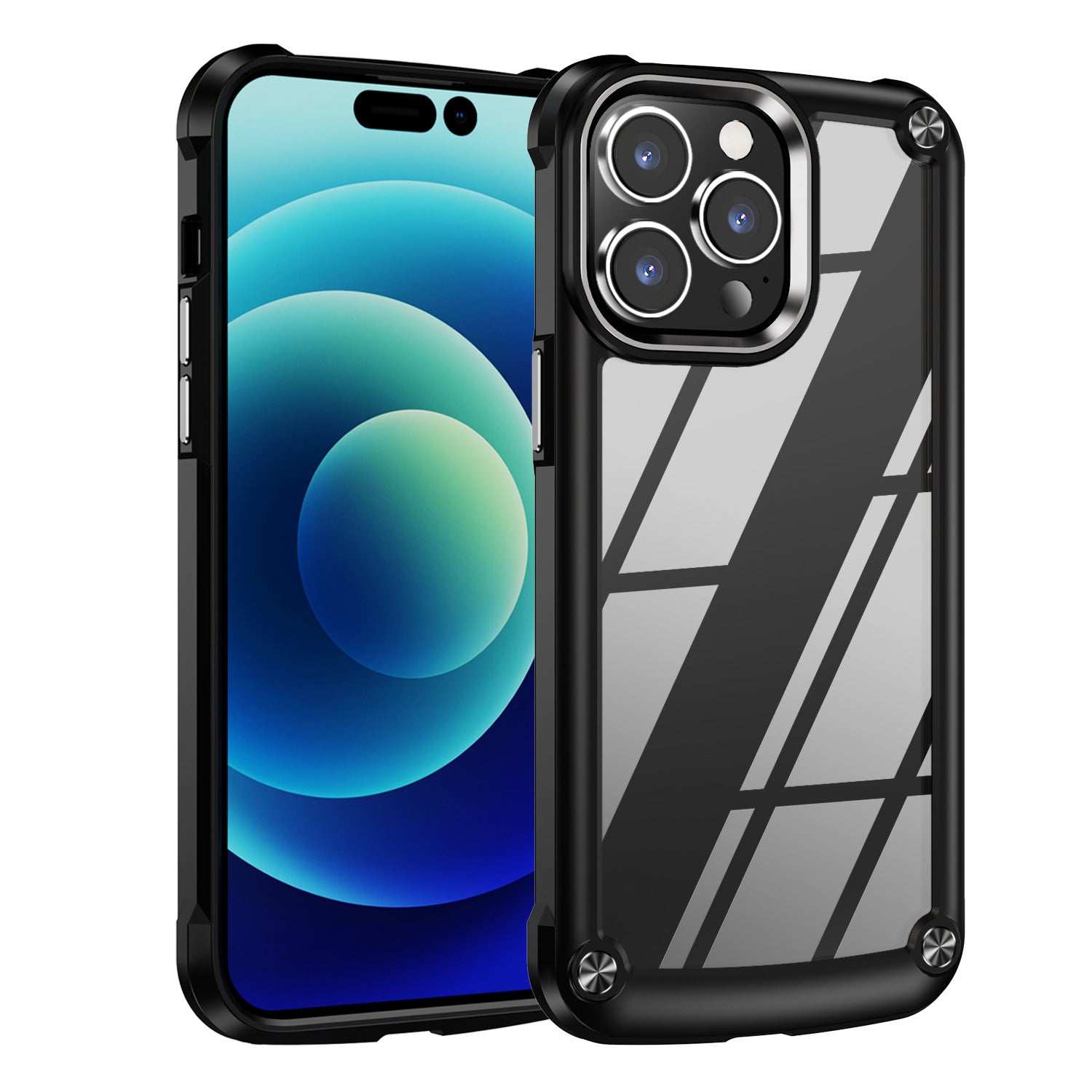 Étui de téléphone mobile transparent Super Shatterproof