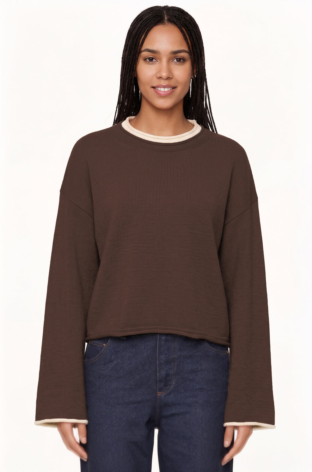 Women's Pullover Round Neck Casual Top