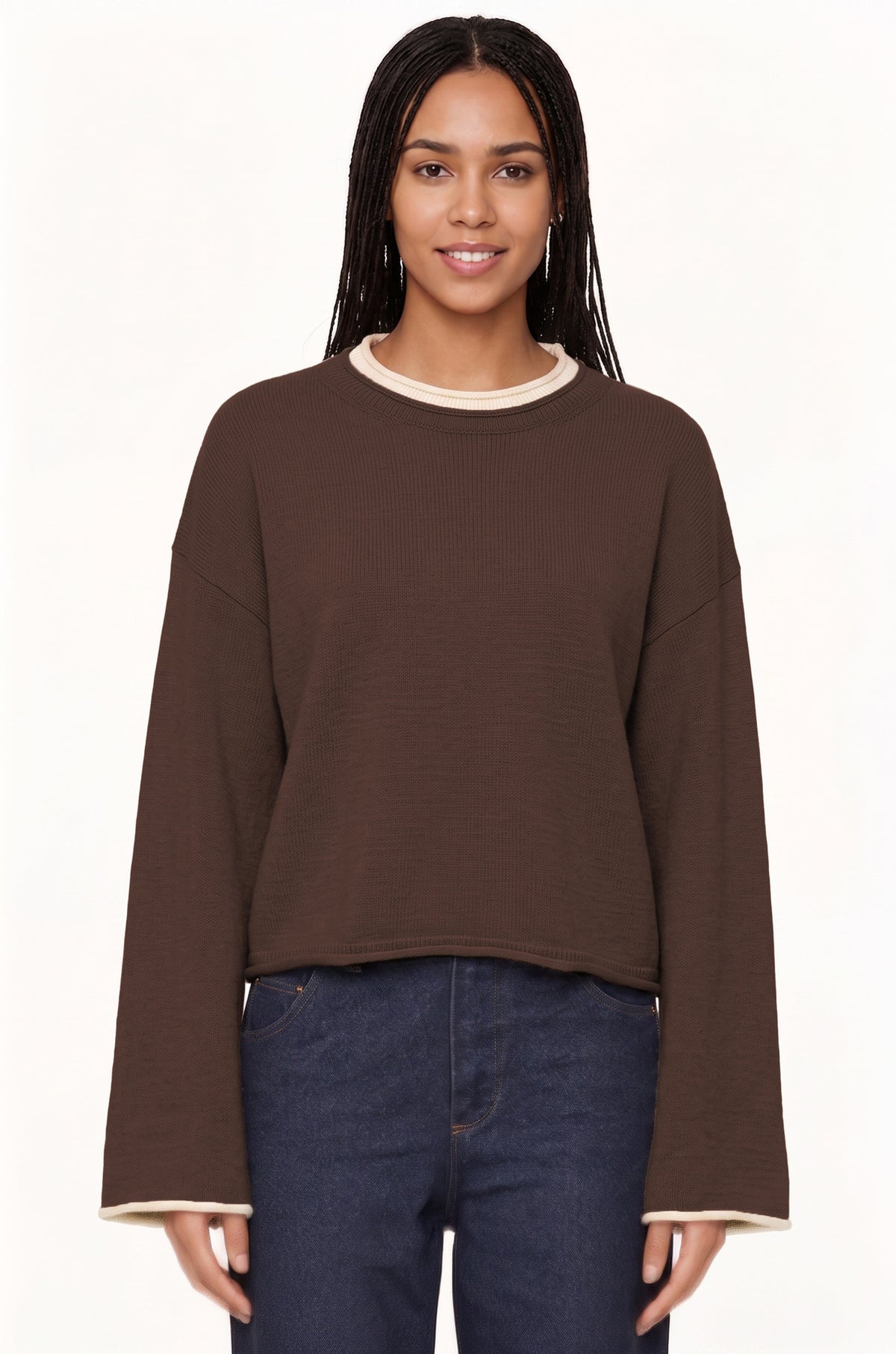 Women's Pullover Round Neck Casual Top