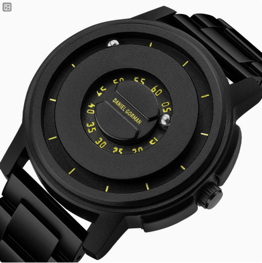 Marque Steel-band Sports Magnetic-levitation Silicone-ball Electronic Mens Watch