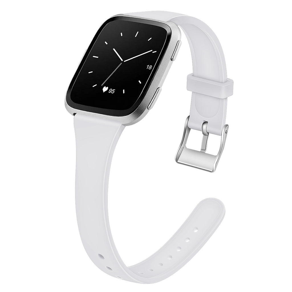 Bracelet en silicone Smart Watch Shrink Silicone Solid Color Watch Band