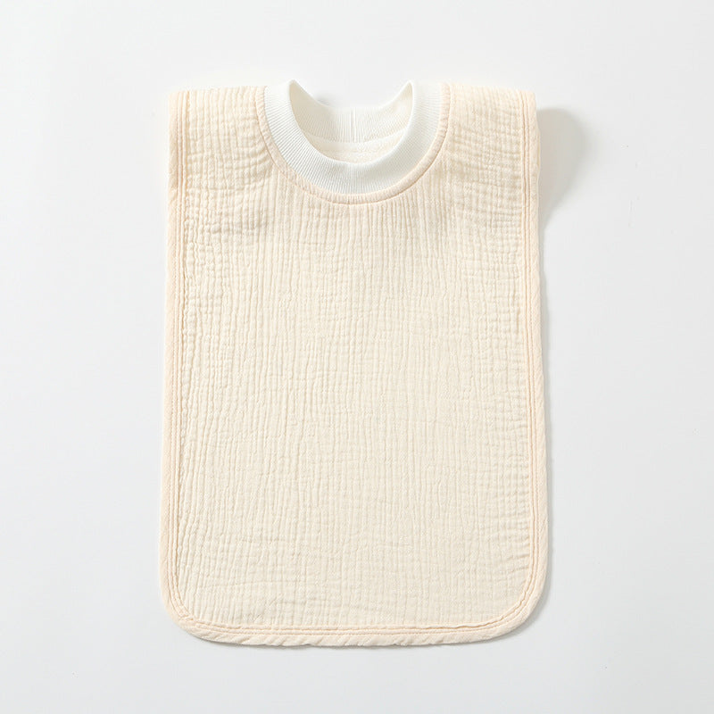 Grand bavoir de linge pour enfants qui résiste aux étourdissements