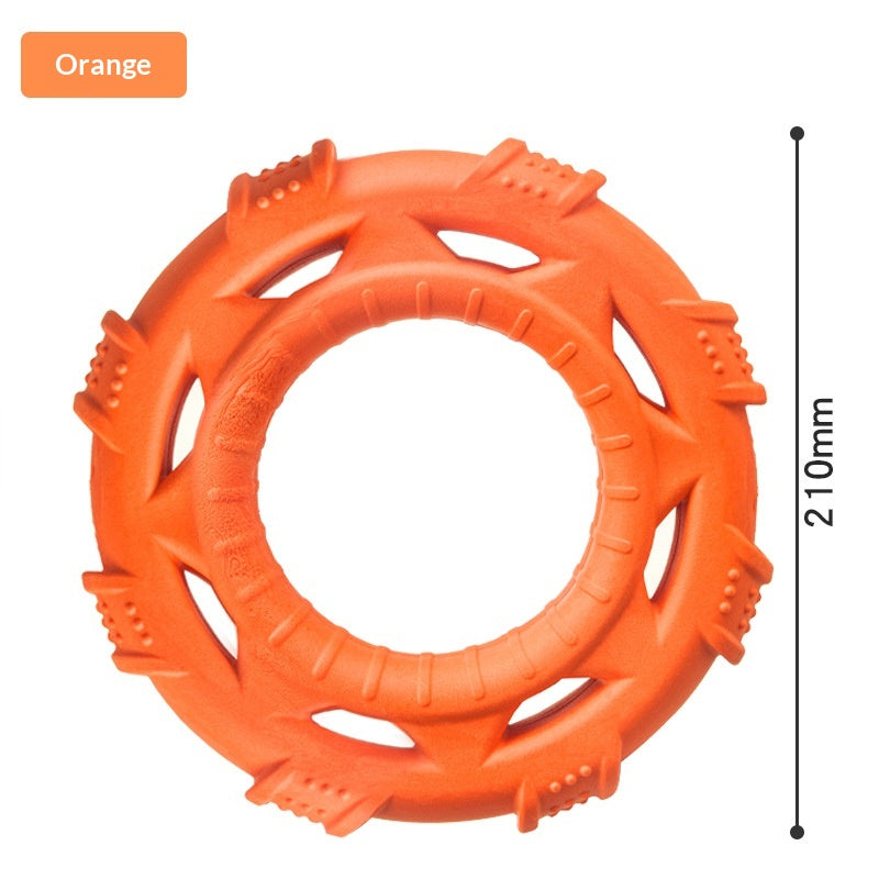 Lightweight, soft TPR foam dog toy