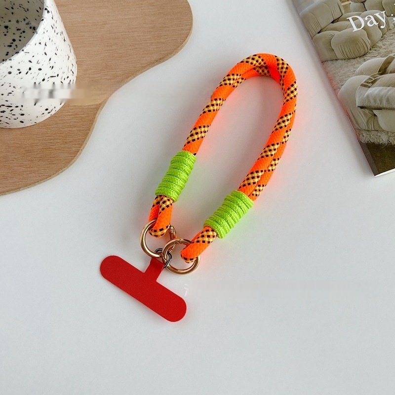 Nylon mobile phone lanyard