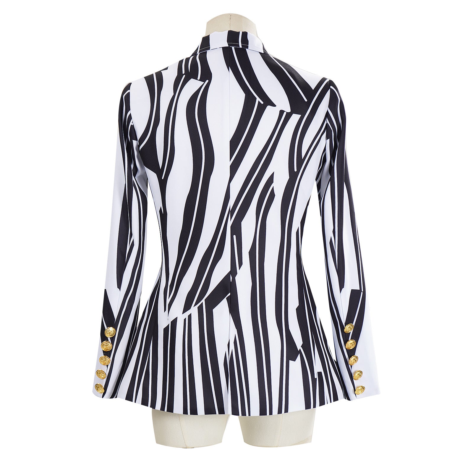 Rédacteur en chef Style Petite combinaison rayée pour femmes