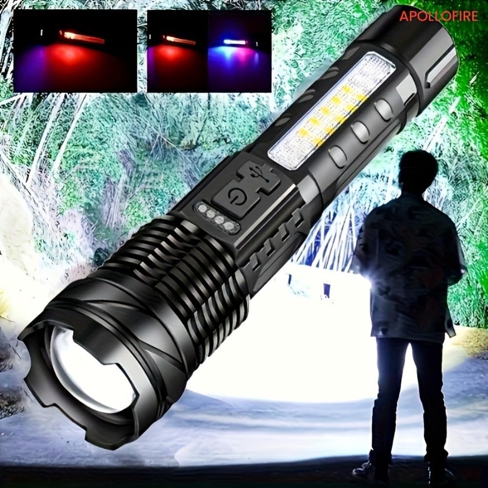 LED Super puissante lampe de torche rechargeable