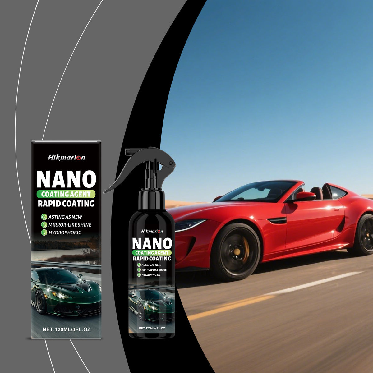 Agent de nanorevêtement automobile