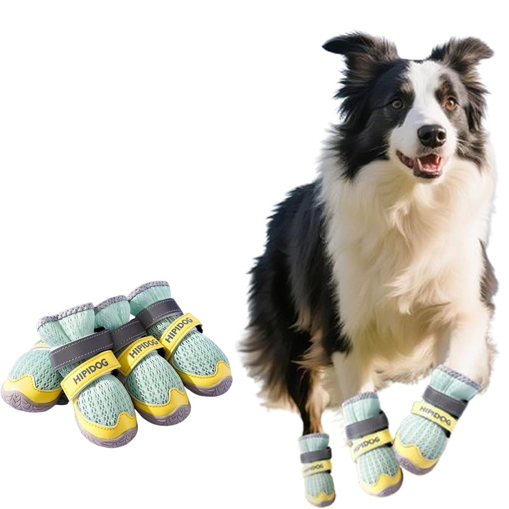 Chaussures de chien 4PCS pour grands petits chiens moyens