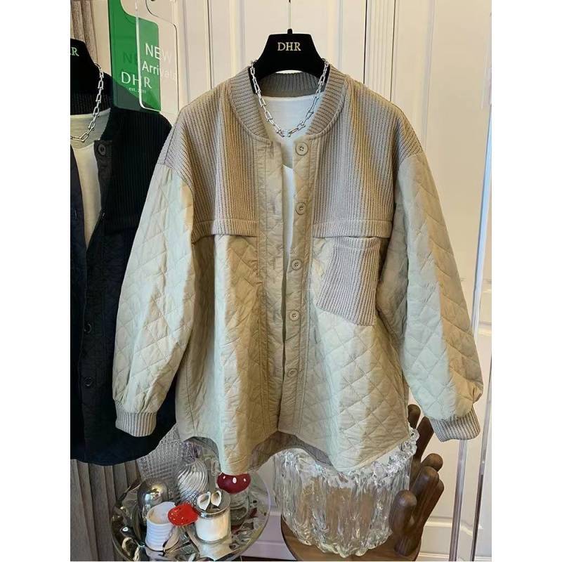 Manteau de coton léger décontracté et élégant