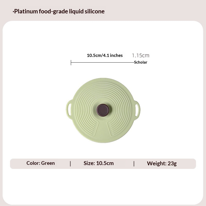 Couvercle de silicone de qualité alimentaire