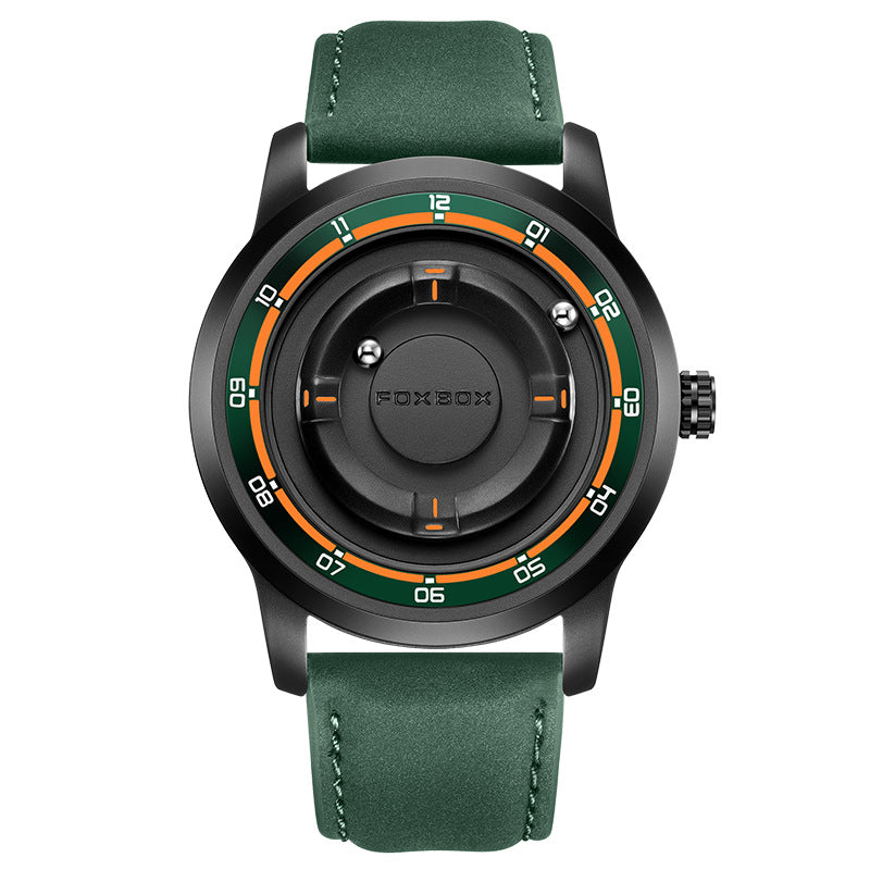 Montre Quartz multifonctions pour hommes à échelle romaine cool