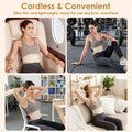 Portable sans fil EMS Heating Pad Massager 8 Modes personnalisables