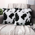 Coussin de canapé à thème animal, en peluche courte