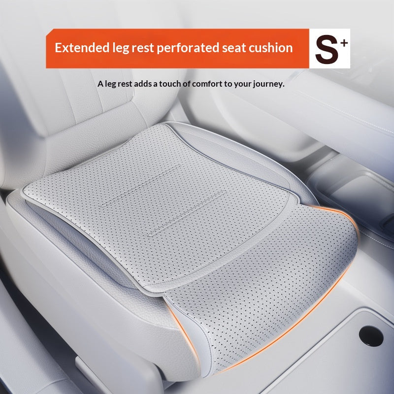 Coussin d'extension de siège de voiture avec repose-jambes intégré en latex