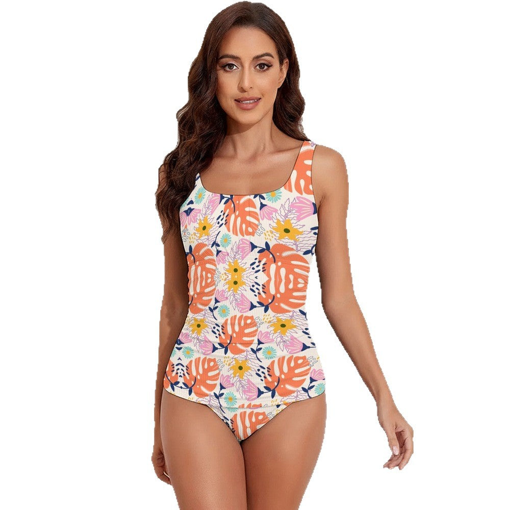 Women's 3D Split Swimsuit