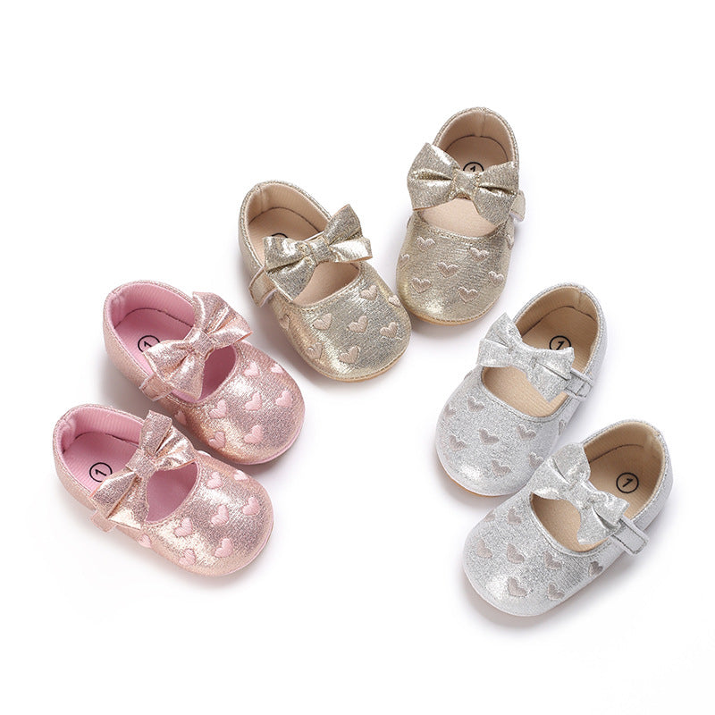 Fille Soft Rubber Semelle Princesse Bébé Bébé Bébé Chaussures