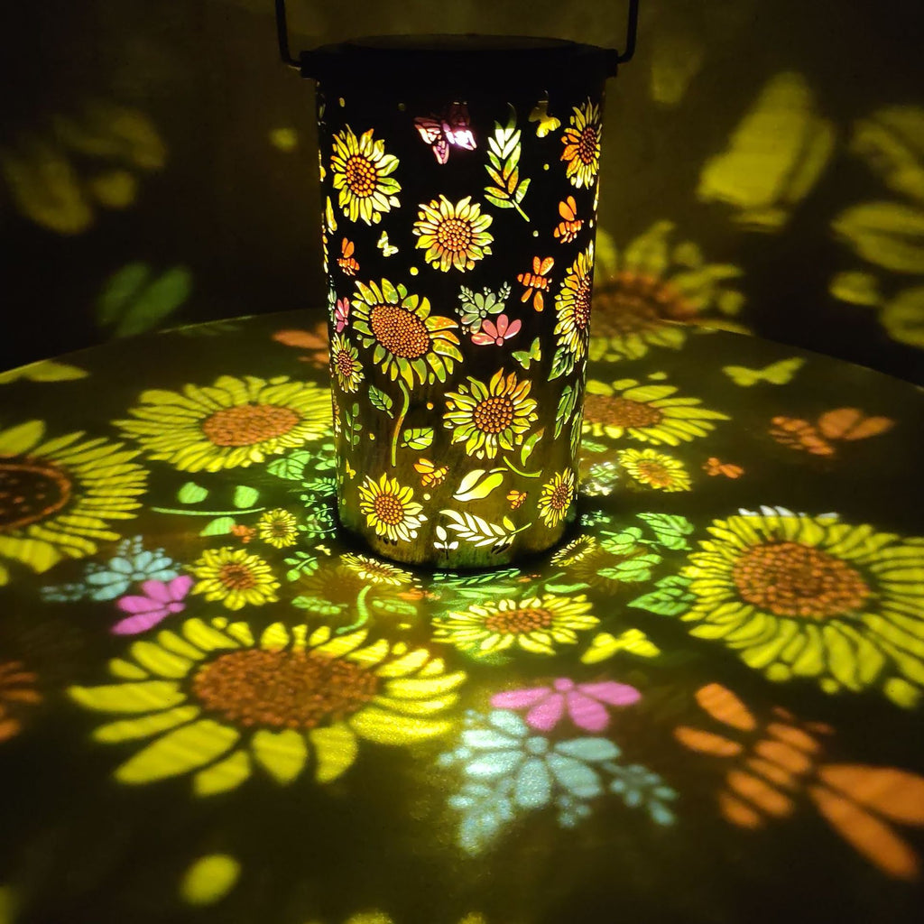 Lampe extérieure étanche solaire pour usage domestique
