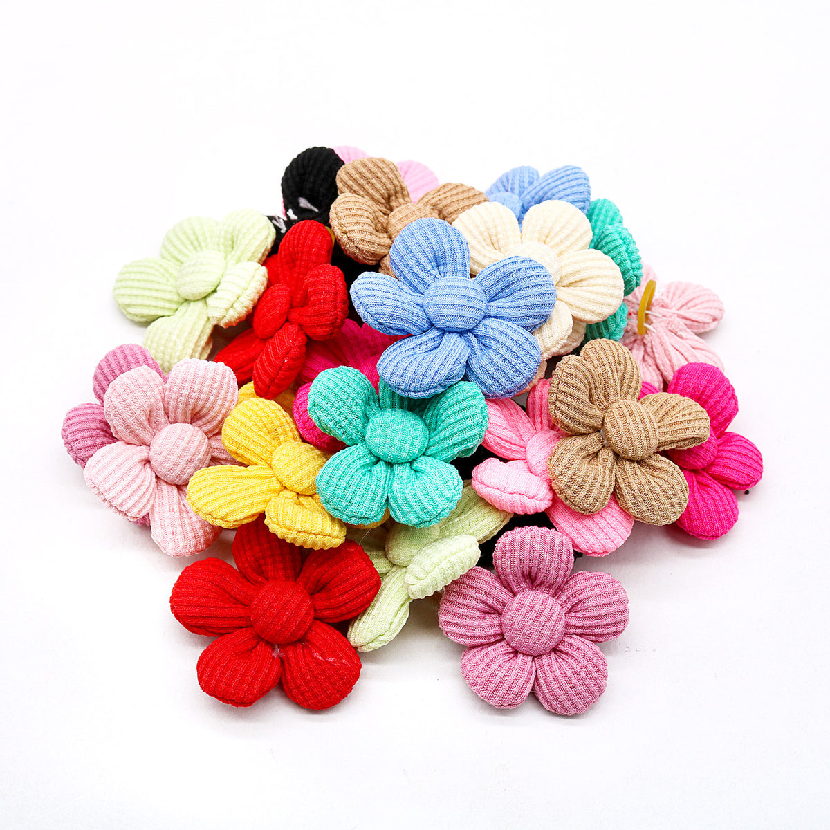 Coiffure d'animal Flower Spring Flower Solid Color Headdress Flower Dog Accessoires pour chats