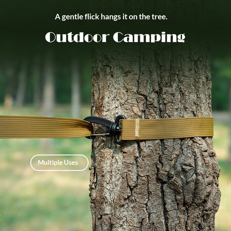 Camping extérieur Multi-fonctionnel Lanyard extensible réglable