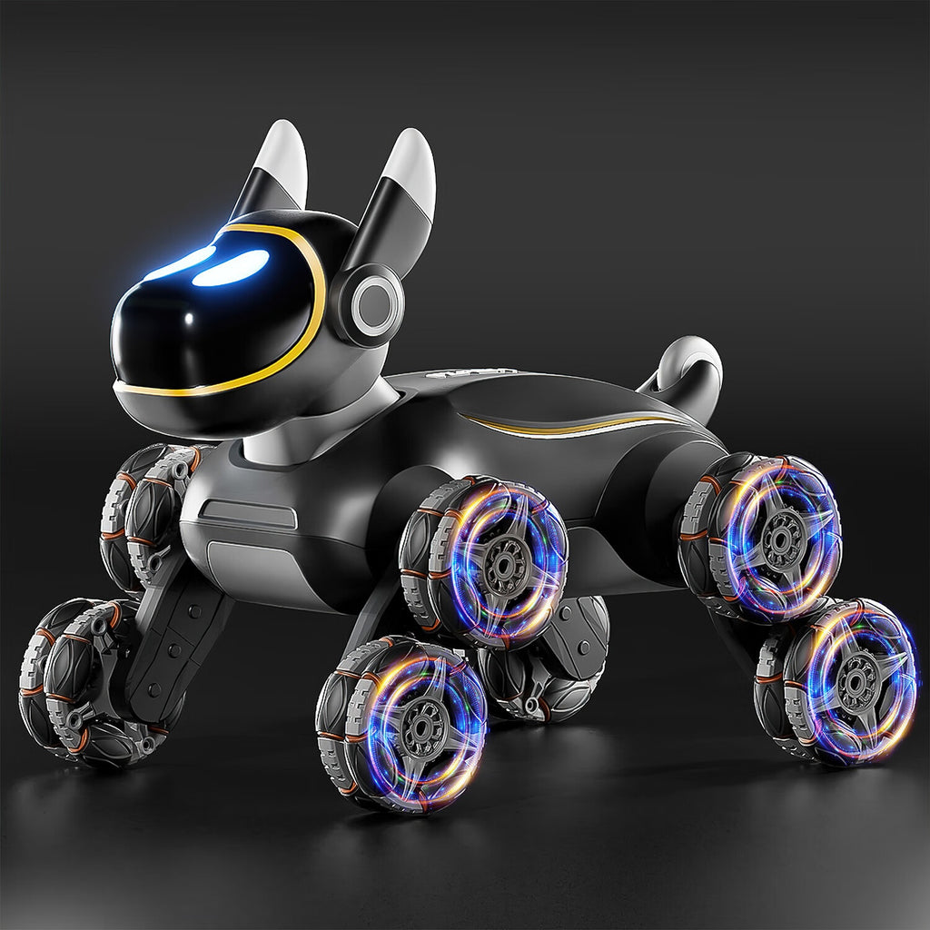 Electric Smart Robot Dog Remote Control Car Toy Voiture pour enfants Huit roues