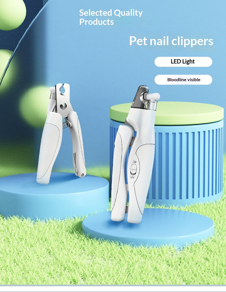 Pince à ongles LED rechargeable
