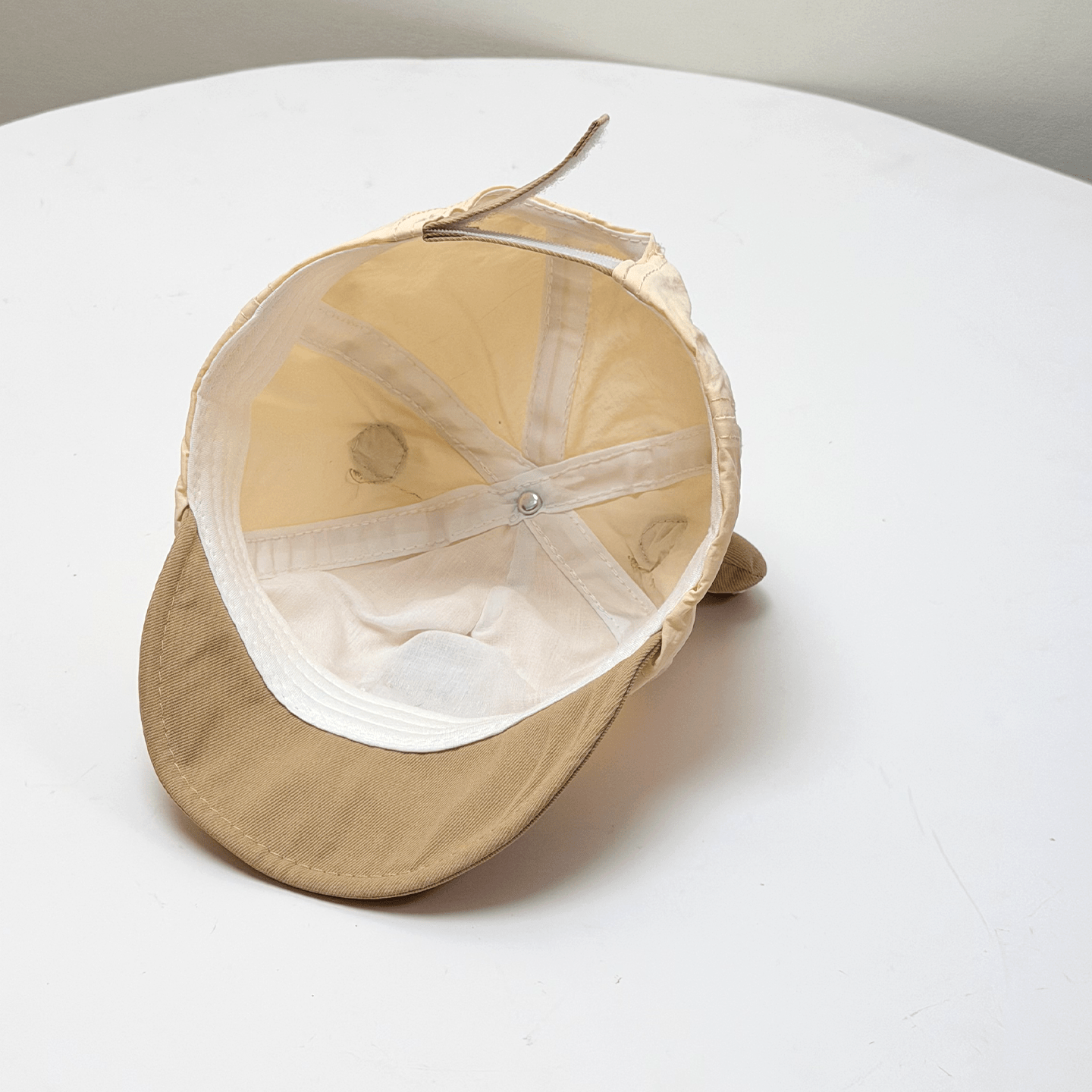 Casquette de baseball avec lettres brodées de style coréen